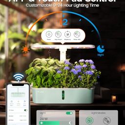 LETPOT LPH-Air 10 Pods Hydroponics Growing System Kits, Smart Indoor Garden, APP & WiFi Controlled image 2