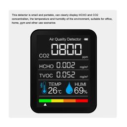 Air Pollution Meter With Digital display and alarm image 1