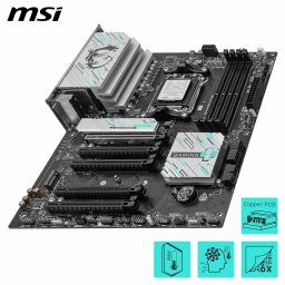 MSI B840 Gaming Plus WiFi Motherboard, ATX - Supports AMD Ryzen 9000/8000 / 7000 Processors, AM5 - DDR5 Memory Boost 8000+ MT/s (OC), PCIe 4.0 x16, M.2 Gen4, Wi-Fi 7, 2.5G LAN image 3