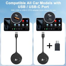 Wireless Android Auto Adapter with YouTube, Netflix - Upgrade Factory Wired to Wireless Android Auto, WiFi Bluetooth Dongle for Android, Online Updates, Plug & Play Compatible (Model: TA3) image 5