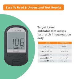 ARKRAY Glucocard G+ Advance glucometer machine | FREE 50 Individually Packed Test Strips + 25 Trustlet Lancets + 1 Lancing device | Designed with Japanese Technology image 2