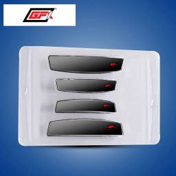 GFX Stainless Steel Car Door Edge Guard – 4Pcs Black Scratch Protector Strips, Universal Fit for All Cars – Prevents Paint Damage, Chips & Dings – Durable, Stylish Auto Door Trim Accessory image 4