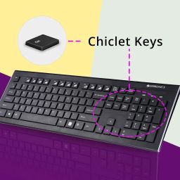 Zebronics Zeb- DLK01 USB Multimedia Keyboard(Black) image 4