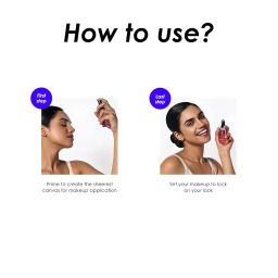 Blue Heaven Prep & Fix 2 in 1 Primer + Makeup Fixer | Infused With Aloe Vera and Vitamin-E | Setting spray & Primer for Face Makeup 60ml image 3