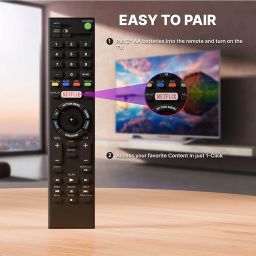 ZdalaMit Original Remote Control Compatible with Sony Bravia TV Remote Control URC 153 Fit for Smart LCD LED UHD OLED QLED 4K Android Televison & All Sony TV's with Hot Keys image 1