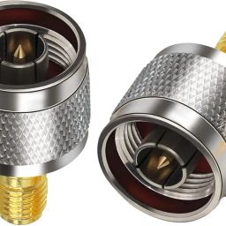 ABONIX SMA Female to N Male RF Coaxial Adapter (Pack of 2) – Connector for RF Testing, Antennas, Wireless Communication & Broadcast Equipment image 4