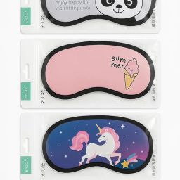 PARIS 14 (Pack of 2 Pieces) – Printed Eye Mask for Sleeping (Men & Women) with Cooling Gel Experience restful sleep with this stylish and functional set of 2 printed eye masks. Each pack includes 2 randomly selected designs from a wide variety of trendy and fun prints—designs are sent as per availability. image 2