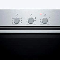 Bosch Serie | 2 60 Cm 66 Ltr Built-In Oven With 3D Hotair: Achieve Perfect Baking And Roasting Results On Up To Three Levels Simultaneously (HBF011BR0Z), Black image 4