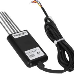 7 in 1 Soil Sensor for NPK EC pH Temperature Humidity Detection with Anti-Corrosion Electrodes Flame-Retardant Sealing and 2m Cable for Garden Agriculture Crop Monitoring Rduino UNO image 5