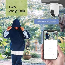 EZVIZ H8C 2304*1296 (3MP) 4G Wireless Camera, 2K Resolution, Ai Powered Human Detection, Color In Night, Two Way Talk, Weatherproof Design, All Sim Support image 3