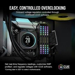 CORSAIR Dominator Platinum RGB DDR5 RAM 64GB (4x16GB) 6400MHz CL32 Intel XMP iCUE Compatible Computer Memory - Black (CMT64GX5M4B6400C32) image 5