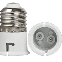 M2 Look E27 to B22 Bulb Convertor Holder Lamp Base Socket Screw to Light Bulb Adapter Converter for Metal ED Halogen | CFL LED Halogen | Lamp Base Adapter (Pack of 2) image 4