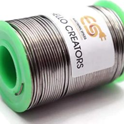 Electronic Spices COMBO OF 250G BIG Tin Lead Rosin Core Soldering wire + 50G Soldering Paste (Flux) image 2