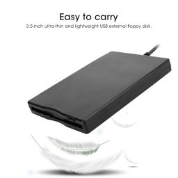 LOCADENCE Floppy Disk Reader, 3.5Inch Removable USB Floppy Drive, Portable External Floppy Diskette Drive for Desktop and Laptop Computers image 3