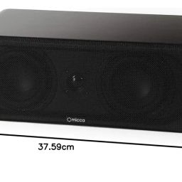 micca RB42-C Center Channel Bookshelf Wired Speaker (Dark Walnut) image 5