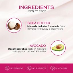 Livon Style Pro Curl Cream for curly, coily & wavy hair | | Curl defining cream for Intense Hydration & Nourishment | Leave in cream with Shea Butter & Avocado | 100ml image 3