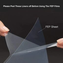 Protomont FEP Transparent Release Film Sheet for MSLA UV Photocuring LCD 3D Printer, ANYCUBIC Photon Mono X, Photon M3 Plus, Phrozen Sonic Mighty (Pack of 1, FEP 260X200mm) image 1
