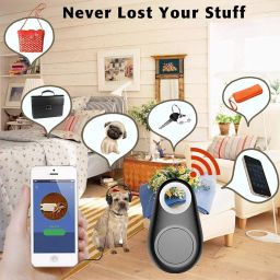 Pure Wireless Bluetooth 4.0 Anti-Lost Anti-Theft Alarm Device Tracker GPS Locator Key/Dog/Kids/Wallets Finder Tracer w/Camera Remote Shutter & Recording for i-Phone i-Pad & Android. (1-Piece) image 4