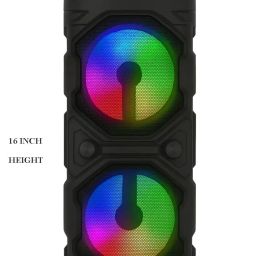 LIMBRO Thunder Tower Speaker, 40W with Upto 6 Hours Playback, 2000mAH Battery, Bluetooth Speaker with mic image 1