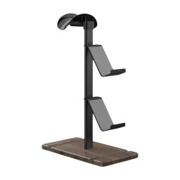 BNF®Gaming Headset Stand Display Stand Men Gift Multipurpose Table Gamepad Stand Brown|Video Games & Consoles | Video Game Accessories | Mounts & Stands|1x Game Headset Holder image 3