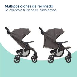 Joie muze lx Travel System, Includes juva Infant Carrier, SoftTouch 5-Point Harness, Lie-Flat Recline, UPF 50+ Canopy, All-Wheel Suspension, One Hand Fold Stroller, Usage from 0+ to 3 Years (15kg). image 4