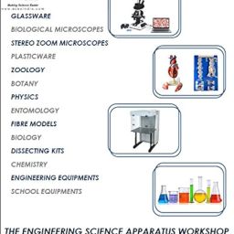E.S.A.W Trinocular Pathological Microscope Kit with 3MP Microscope CMOS Camera with USB Cable and Software with 50 Slides+ Cover Slips, 40X-1500X Mag., Led Illumination image 2