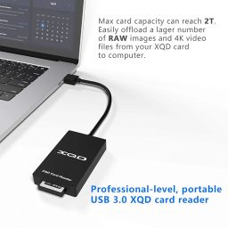 Artek Upgraded Version XQD Memory Card Reader for Sony G/M Series USB Mark XQD Card, Lexar 2933x/1400x USB Mark XQD Card for Windows/Mac OS. USB 3.0 image 3