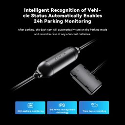 DDPAI Dash Cam Smart OBD Hardware Kit Compatible with Models N1 Dual, N3 Pro, N5 Dual, Z40, Z60, and MINI5, Enable 24 Hours Parking Monitor (Not for Mini Pro) image 5