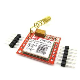 UG LAND INDIA SIM800L GPRS GSM Module Core Board Quad-band TTL Serial Port with the antenna image 1
