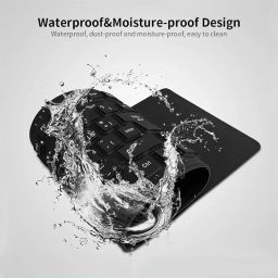 Foldable Wireless with Touchpad,Pocket Size USB Rechargeable Keyboard Compatible,Windows,Android,Tablets,Laptops and Etc. (Flexible Keyboard) image 1