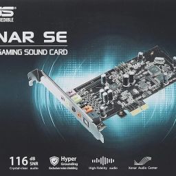 ASUS XONAR SE 5.1 Channel 192kHz/24-bit Hi-Res 116dB SNR PCIe Gaming Sound Card with Windows 10 Compatibility image 3