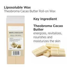 URBANMAC White Chocolate Roll-On Wax Kit For Women (Set Of 1 Refill Wax) 100 Ml image 1