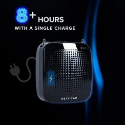 Nefficar Portable Voice Amplifier for Teachers – Wireless Mic with Bluetooth Speaker - Headset Microphone – PA System for Classroom – 15W Loud Output image 2