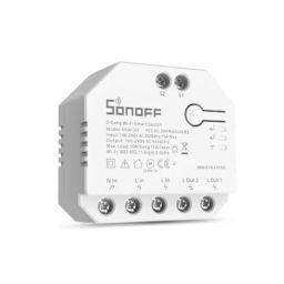 BEM DualR3 Retro-fit WiFi 2 Node Power Metering Smart Switch Module for Home Automation, Remote App Control Switch, No Hub Required, Compatible with Alexa, Google Home & eWeLink image 1