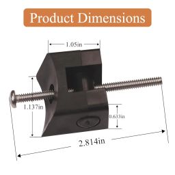 Pool Light Wedge Part 132 - Fits All Pool Lights - Fix Broken Or Stripped Pool Light Niche Tab (3) image 3