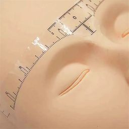 MAYCREATE® Microblading Eyebrow Pen Needle Microblading Eyebrow Pen Kit with Finger Gloves, Black Tattoo Ink for Practicing, Eyebrow Practise Skin Tool for New Beginners image 4