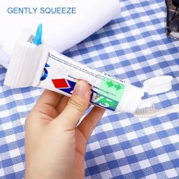 IDM-UTSL Toothpaste Squeezer, Set Of 4 Rolling Toothpaste Squeezer, Simple And Practical, Kid Friendly image 5
