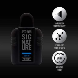Axe Signature Denim After Shave Lotion, 100 ml image 2