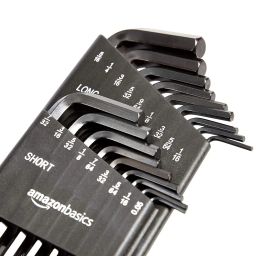 amazon basics 36-Piece Allen Wrench/Hex Key Set - Inch/SAE and Metric image 3
