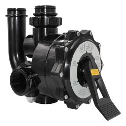 SP0715XR50 Control Valve Compatible with Hayward Pro Series Vari-Flo ，Replacement for DE Filter Multi-port Valve 2-Inch.（Black） image 3