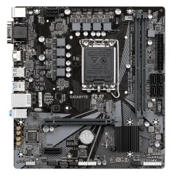 Gigabyte H610M H V2 DDR4 Motherboard - Supports Intel Core 14th CPUs, 6+1+1 Hybrid Digital VRM, up to 3200MHz DDR4 (OC), 1xPCIe 3.0 M.2, GbE LAN, USB 3.2 Gen 1 image 1