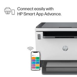 HP Laserjet Tank 2606dn Duplex Printer for Home: Print+Copy+Scan, Mess-Free 15-Sec Toner Refill, Lowest Cost Per Page for B&W Prints, Smart Guided Buttons, Easy Mobile Printing image 3