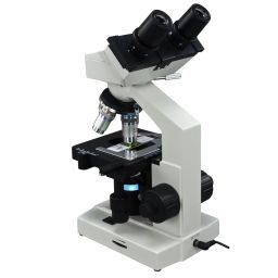 OMAX - XM82ESC02 40X-2000X Digital Lab LED Binocular Compound Microscope with Double Layer Mechanical Stage and USB Digital Camera image 2