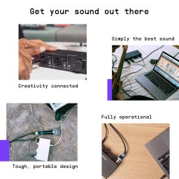 Arturia MiniFuse 1, 1in / 2out USB-C Audio Interface, with 1 Mic/Line/Instrument Preamp, Built-in USB Hub, Loopback and Included Software Bundle - Mac/PC (White) image 4