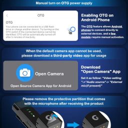 GRENARO Wireless Mic with Digital Display Charging Case, Noise Reduction Wireless mic for YouTube, Lapel Mic for Android/iPhone (Black) image 3