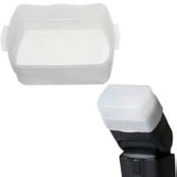 SUPERNIC 4 Color Set Universal Flash Bounce Diffuser Reflector OM Omni Compatible with Nikon Canon VIVITAR Flashes Camera Flash Photography image 2