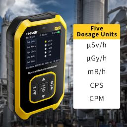 Geiger Counter Nuclear Radiation Detector - Radiation Dosimeter with LCD Display, Portable Handheld Beta Gamma X-ray Rechargeable Radiation Monitor Meter Type-C Charge Interface, 3 Alarm Modes etc. image 4
