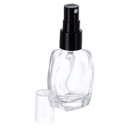 GRN Refillable Perfume Glass Bottles with spray pump for Perfume Essential Oils Aromatic Water Blend 10 ML Set of 6 Pcs image 2