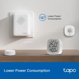 Tapo Tp-Link H100 Iot Smart Hub with Chime, Smart Alarm and Doorbell, Smart Actions with Sensors, Switches & Buttons, Connect with Up to 64 Smart Devices, Alexa, Google Assistant Compatible image 2