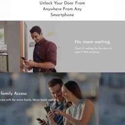T Tinxy Device Metal Door Lock with WiFi Controller and Door Sensor (Includes Configurable Alarm), Silver image 4